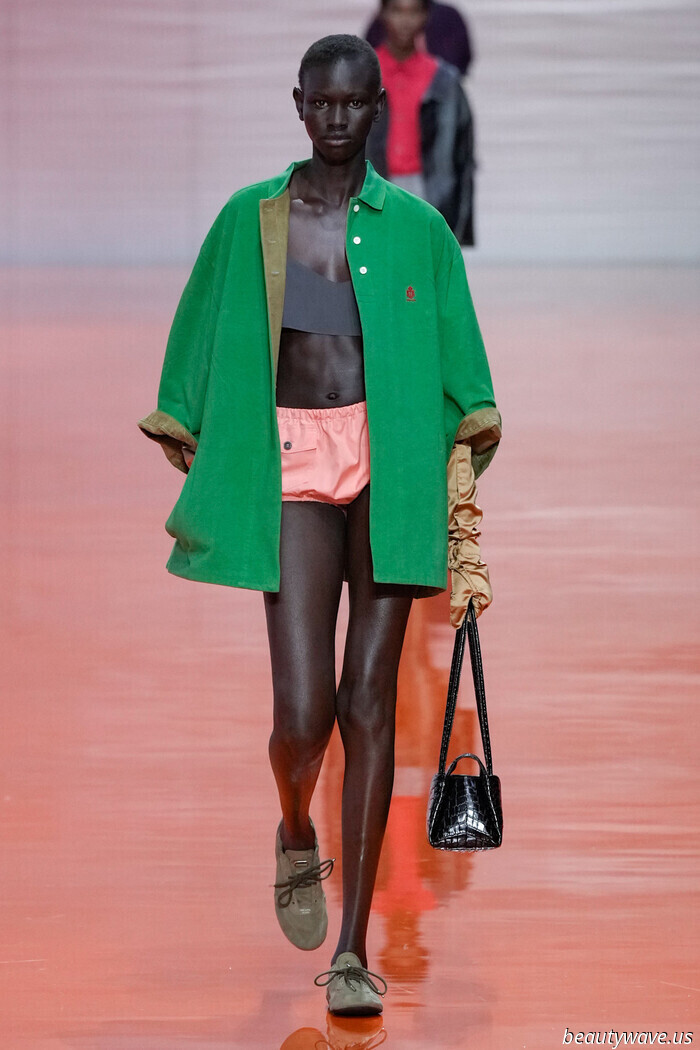 Forget Minimalism—at Prada, pastel coats, Frankenstein skirts, and an abundance of jewelry signified a new chapter in fashion.