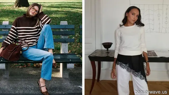 6 трендов, чтобы ваши базовые джинсы выглядели *очень* осенью 2025 года