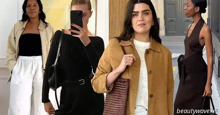 My friend tells me I appear *so wealthy* when I wear spring outfits featuring these 6 essential items.
