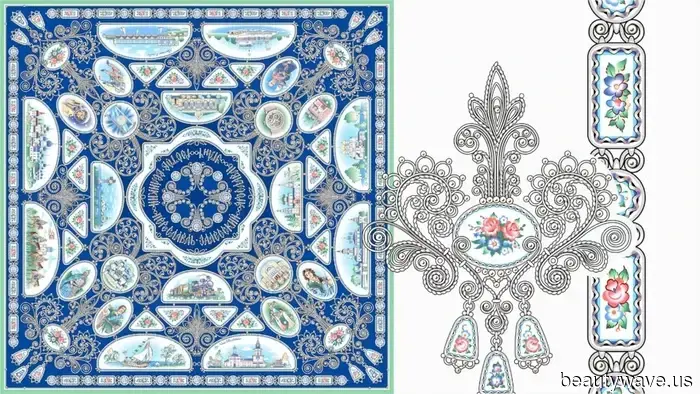 On June 23, an exhibition of scarf paintings will open in Moscow.