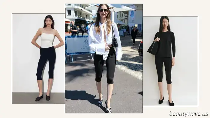 Seen in France: The Legging Trend That Fashion Enthusiasts Are Pairing With Heels