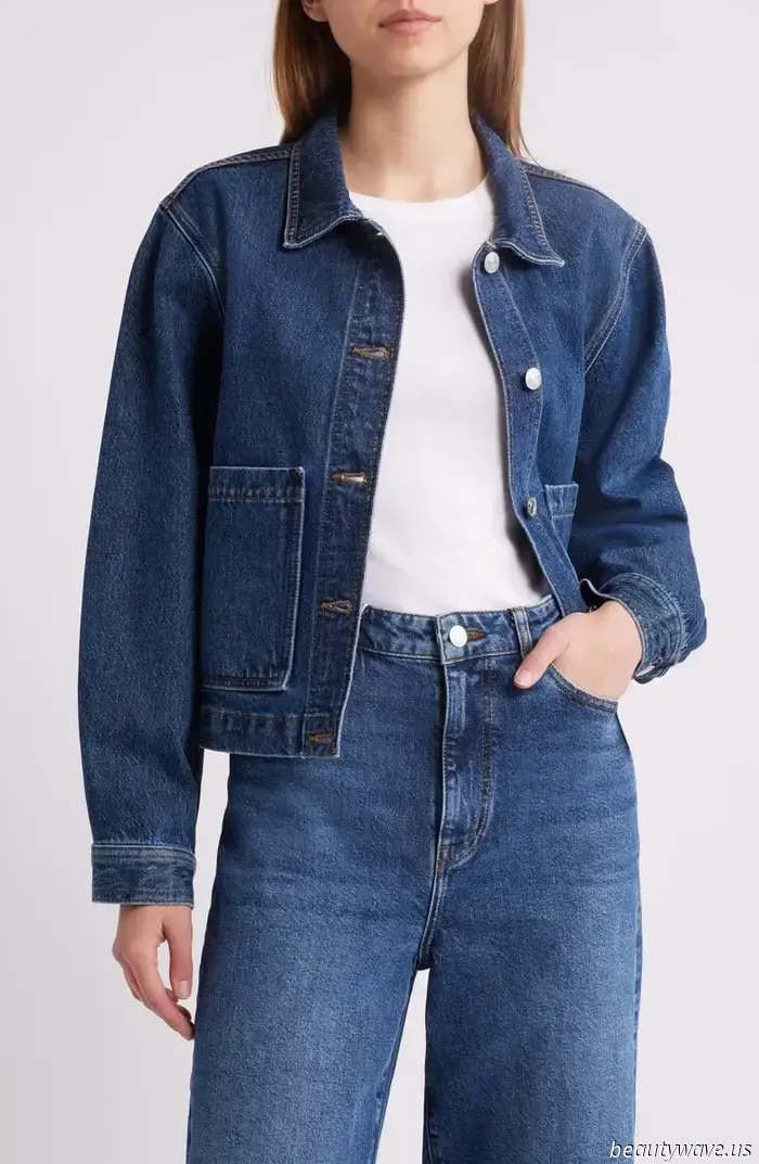 This Is the Sole Denim Jacket Trend That Fashion Experts Are Investing in for 2025.