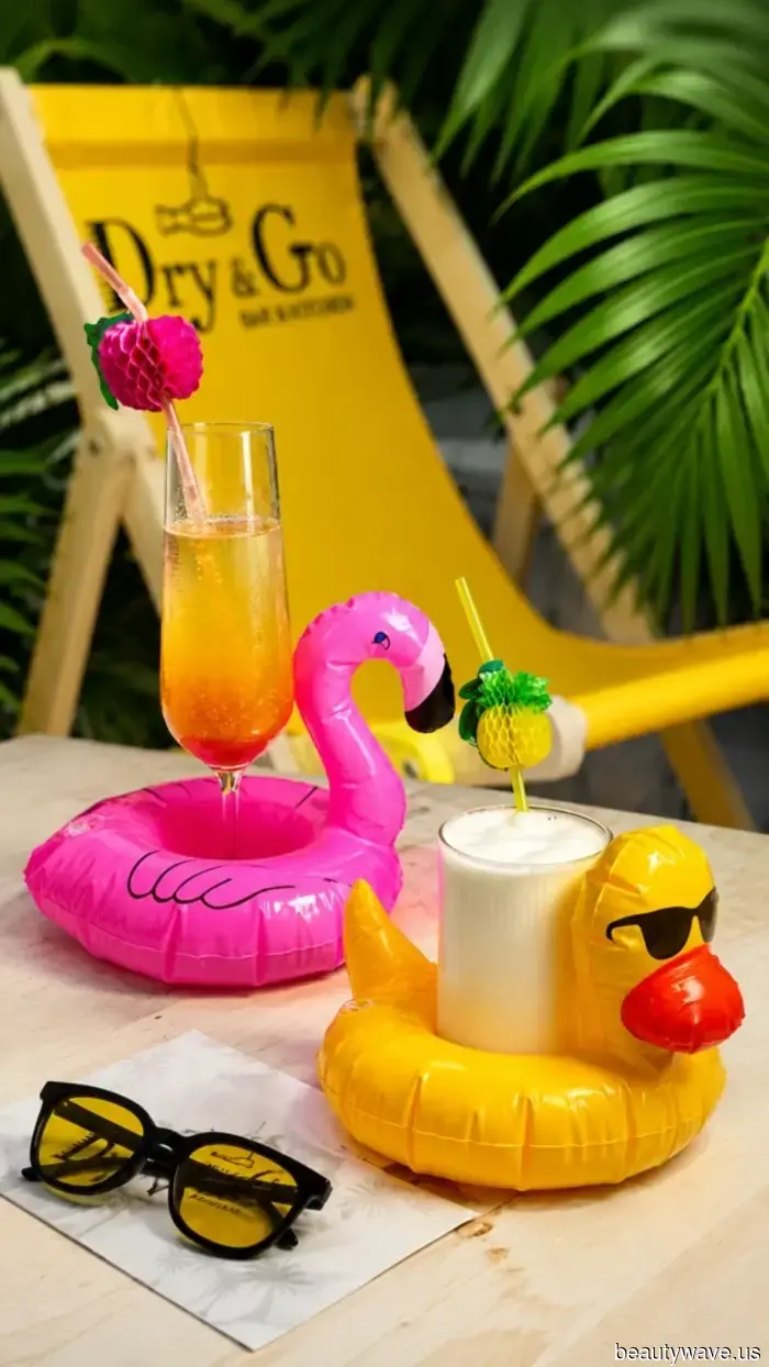 Dry&Go is running an "All Inclusive" promotion and turning an ordinary visit to the salon into a little celebration.