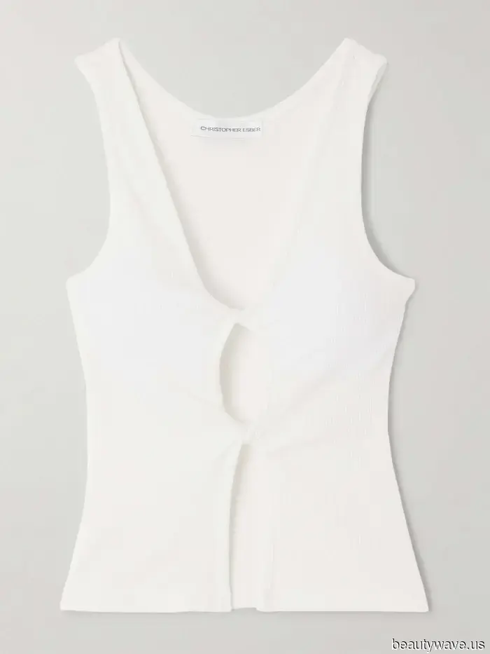 Chic and Opaque—Discover 9 White Tank Tops That Deserve a Spot in Your Closet