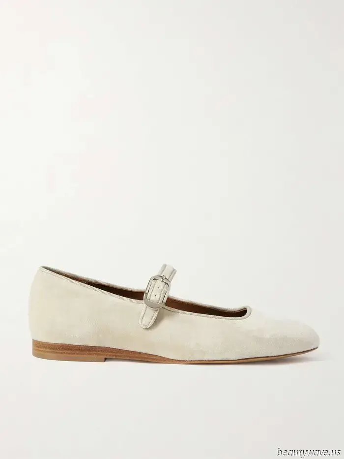 This lovely flat shoe enhances midi skirts and dresses in ways that sneakers never can.