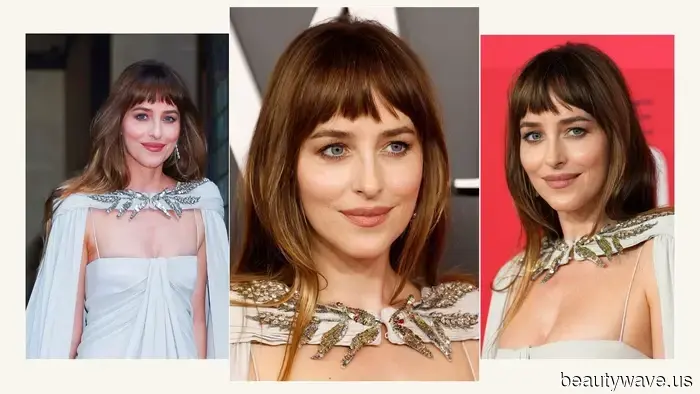 No, non ci sono frange a tendina&mdash;Dakota Johnson ha appena confermato la tendenza frangia più grande della stagione