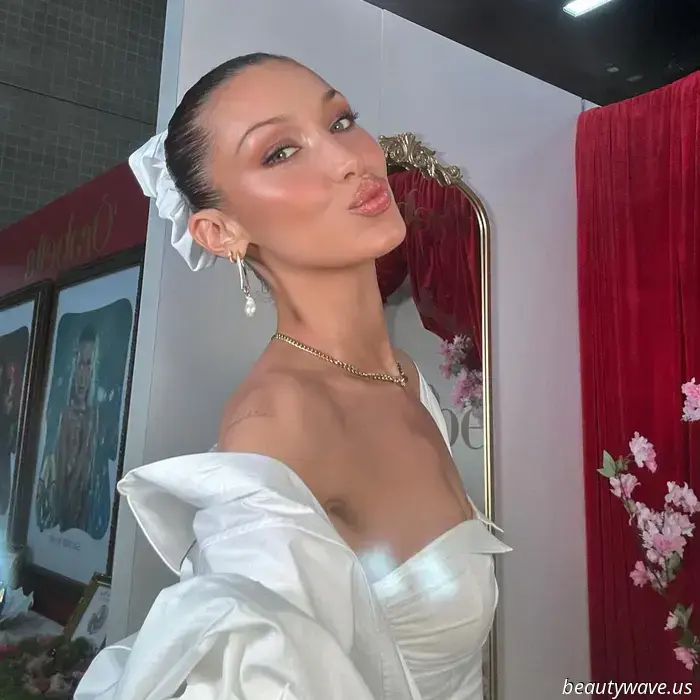 Bella Hadid mentioned that she nearly messaged Rihanna to share how great *this* beauty product is.