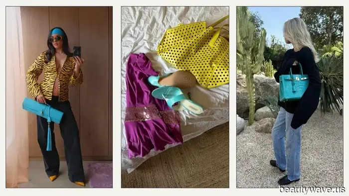 Even Minimalists Are Reevaluating Neutral Colors for Accessories in This Unexpected Color Trend.