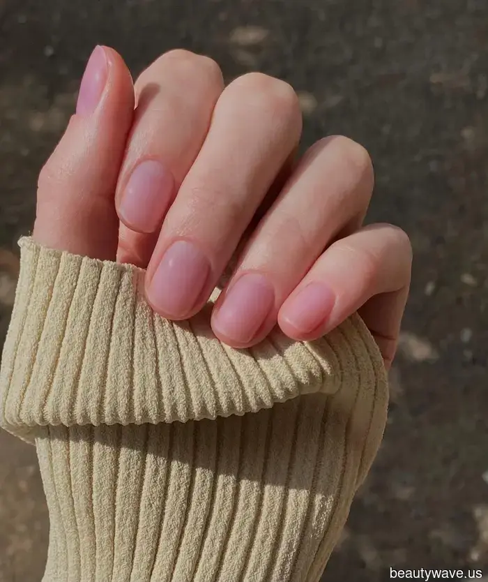 Believe us, this summer we’ll all be trading detailed nail art for simple, bare manicures.