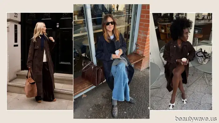 Ovunque guardo, i londinesi eleganti indossano questo cappotto lucido.