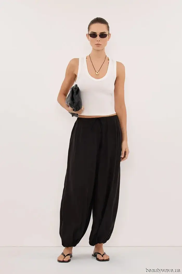Taffeta! Drawstring! Balloon! 25 Non-Denim Trousers Expected to Sell Out by July 31