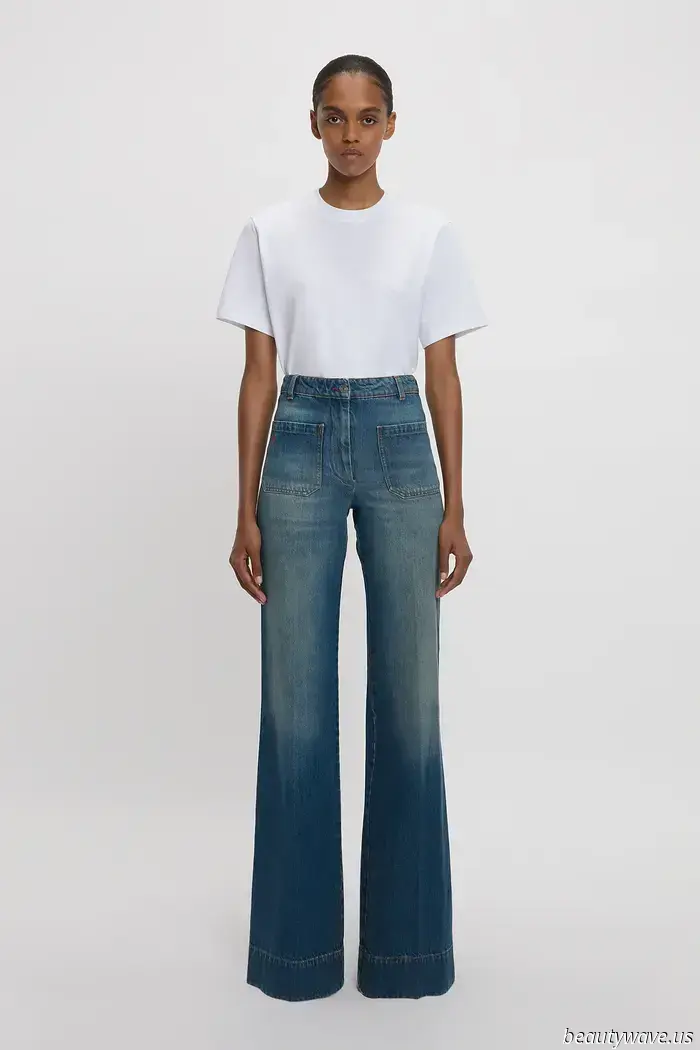 Victoria Beckham trägt diese Jeans immer wieder – ich habe den ganzen Morgen nach ihnen recherchiert und jetzt brauche ich ein Paar.