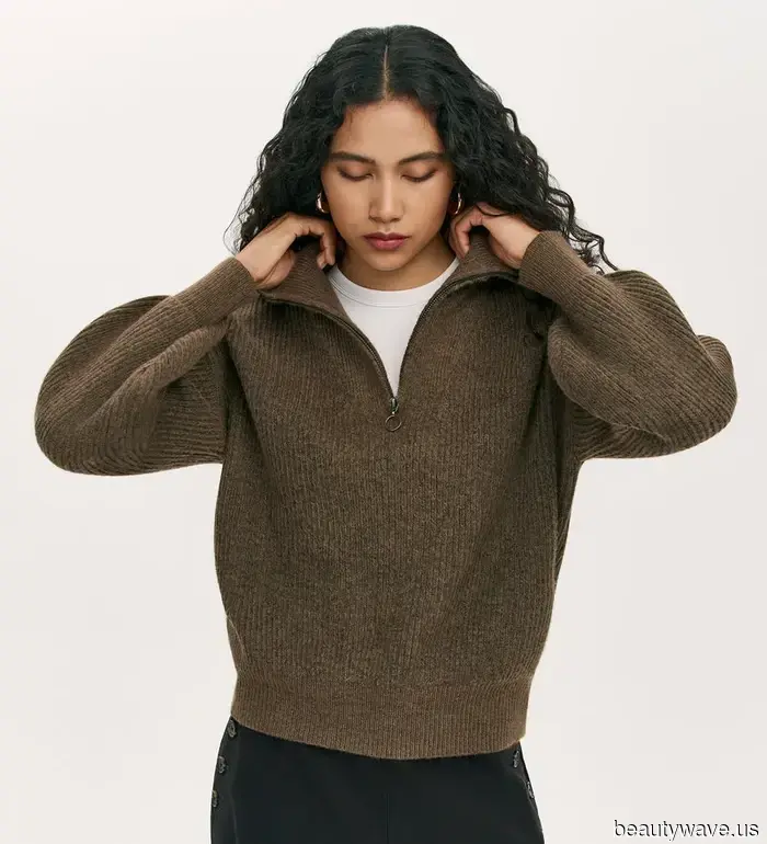My Most Fashionable Friends Opt for Quarter-Zip Knits Over V-Necks—15 Budget-Friendly Styles I Adore