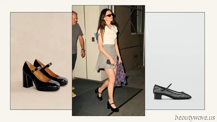 While flat Mary Janes are adorable, opt for these instead if you're aiming for a more sophisticated look.