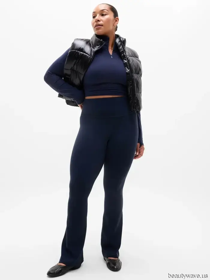 Not Leggings—This IYKYK pant trend pairs perfectly with black sneakers, especially in this shade.