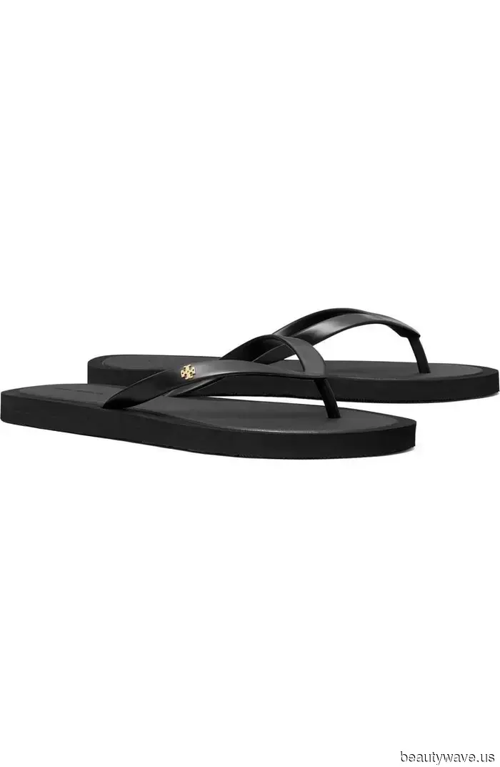 Flip-Flops sind schick zu Jeans, aber stilvolle Menschen tragen sie auch zu diesem Hosen-Trend.