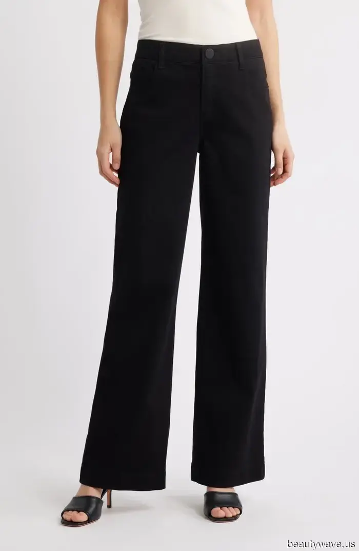 Ich habe gerade *den* Denim-Trend gefunden, den Pariser Frauen mit Kitten-Heels tragen.