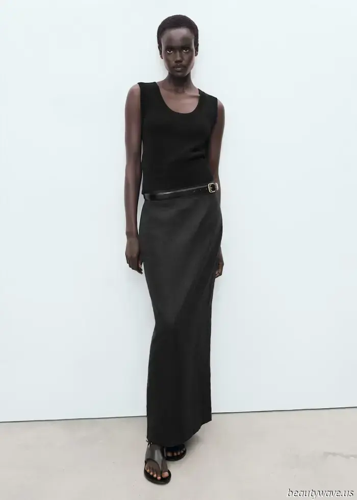 Neither Maxi nor Midi: This Skirt Trend That Falls in Between Is the Most Elegant of All