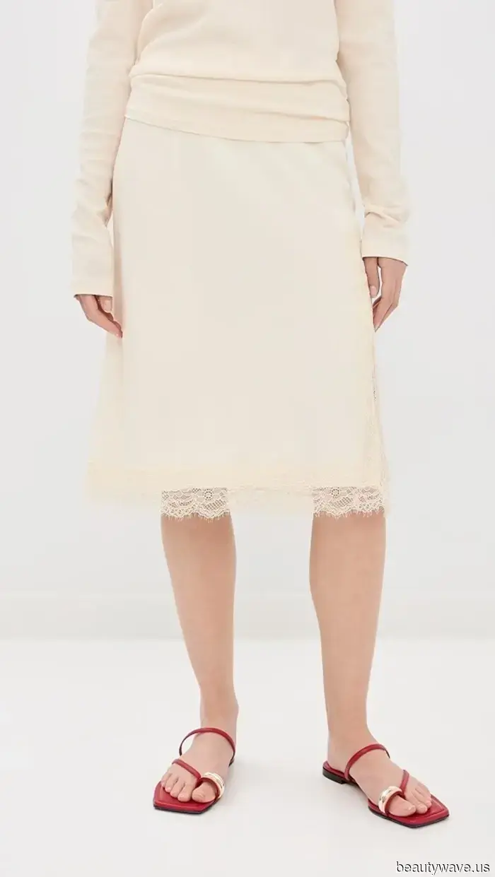 White maxi skirts are lovely, but a particular skirt trend is gaining more popularity this summer.