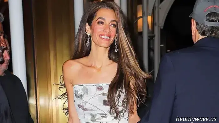 Amal Clooney ha appena indossato la tendenza degli abiti degli anni ' 90 che hai la garanzia di vedere ai matrimoni questa estate