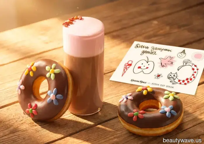 "Crunchy Dream" and the charitable foundation "Anton is Nearby" have released limited edition donuts.