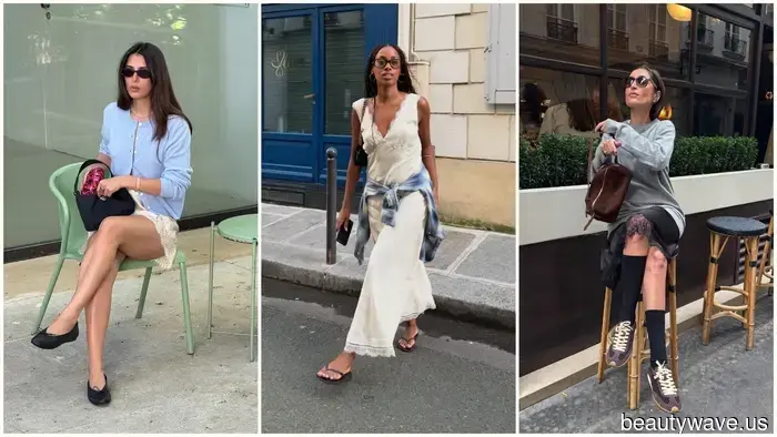 If Parisian women are sporting lace this autumn, it looks just like this.