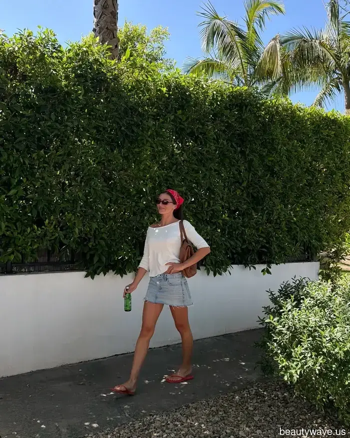 A L.A., ogni persona del mondo della moda indossa queste tendenze di gonne per sembrare alla moda e attuale.