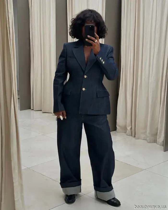 Halten Sie die hellblauen Jeans&mdash;Die Menschen in Paris wissen, dass dieser Denim-Trend für den Herbst weit überlegen ist.