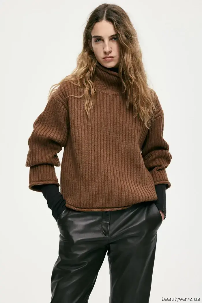 Apologies, V-necks—this cozy, more refined jumper trend is my preferred choice for achieving a stylish look in winter.