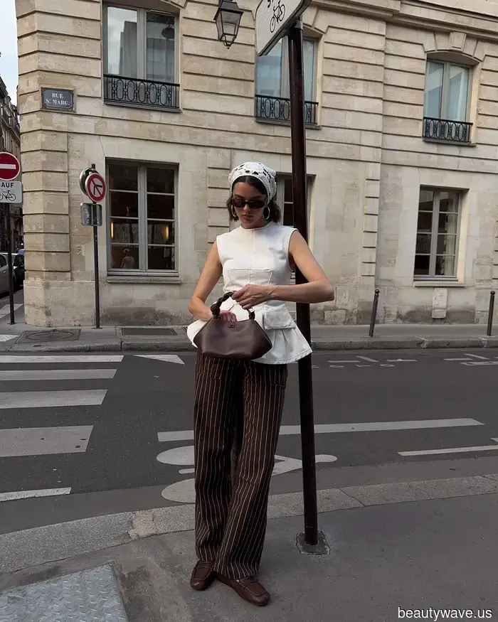 It’s officially too warm for jeans—here’s the classic trouser trend I’m pairing with blouses and…