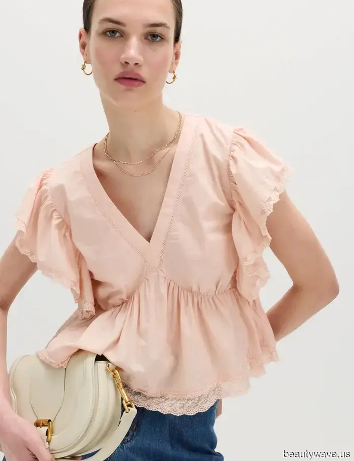 M&S has just announced that these 5 blouse trends will enhance the elegance of jeans, skirts, and linen trousers.