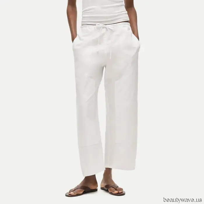 These $98 drawstring pants are a staple in the transitional wardrobe of every It Girl in L.A. and NYC.