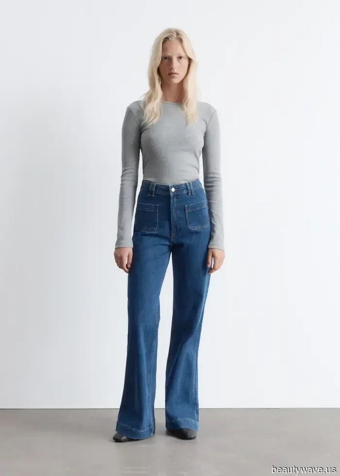 Pariser haben heimlich Skinny-Jeans durch diesen schicken Jeans-Trend ersetzt&mdash;jetzt sehe ich ihn bei M&S, Mango und…