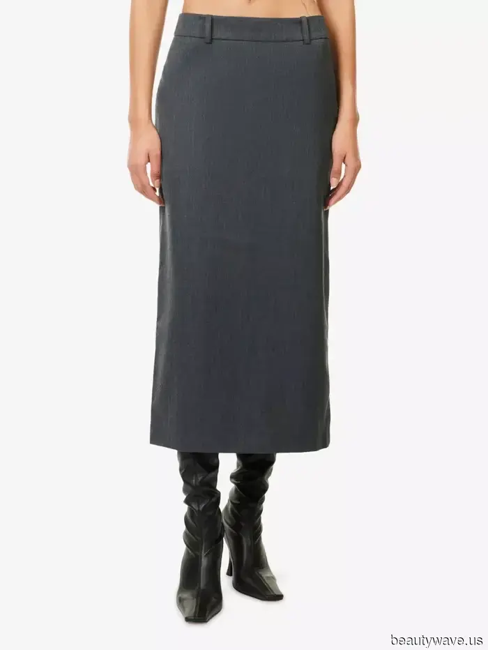 Chic Dressers in Paris, London, and New York City Favor This Elegant Skirt Style During Winter.