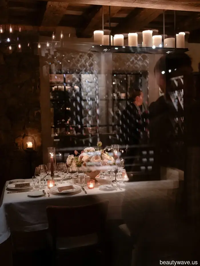 The bride chose Danielle Frankel and vintage Ralph Lauren for her wedding at Blackberry Farm.