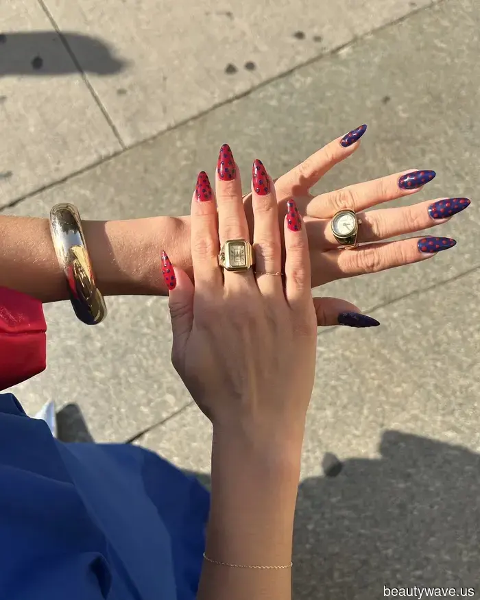As noted by Manicurists and my Instagram feed, Mixed Berry Nails are set to be the trendiest look for hands this spring.