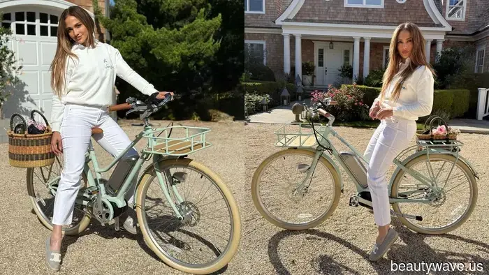 J.Lo has just sported a shoe trend that, despite being considered dated, transforms into something stylish when teamed up with white jeans.