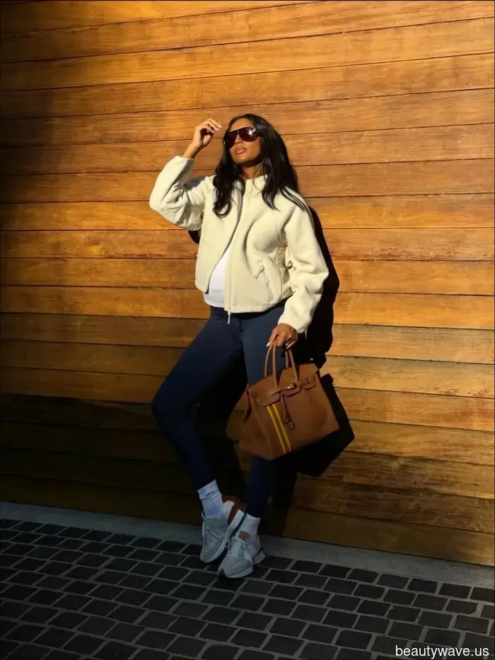 *Nicht* Schwarz&mdash;6 Leggings-Farbtrends, die 2026 überall getragen werden.