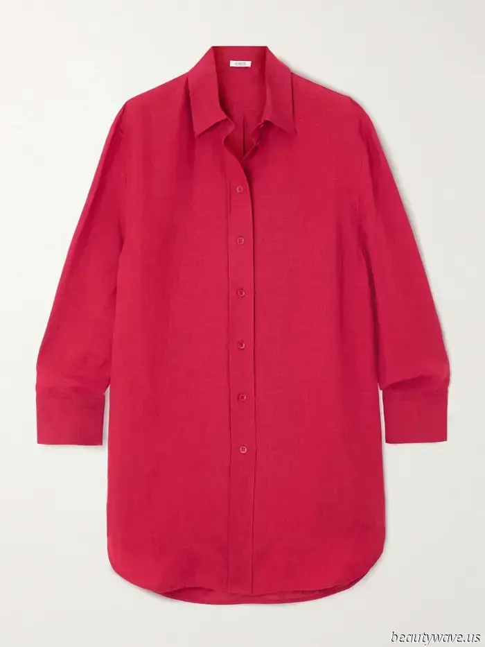 Más estiloso que una camisa blanca abotonada: este color de camisa específico es la clave para lucir chic este otoño