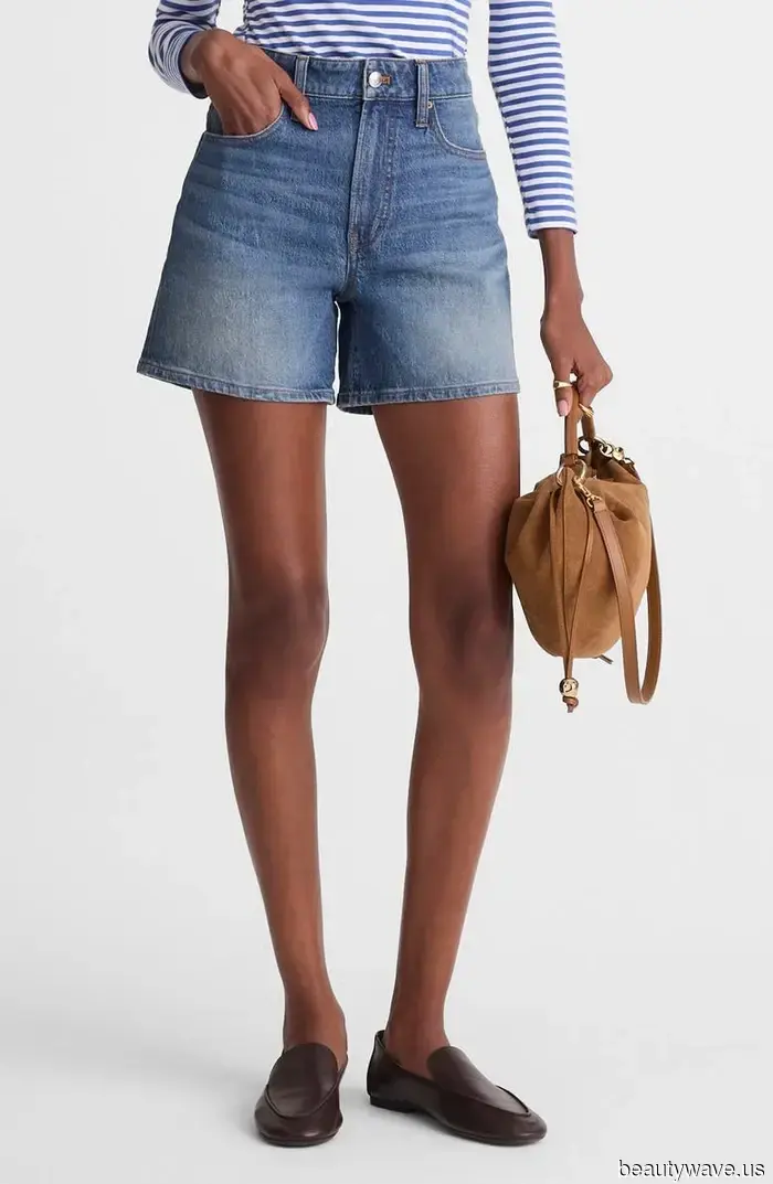It's Denim Shorts Time—You'll Adore These Blue, White, Brown, and Black Styles from Nordstrom.