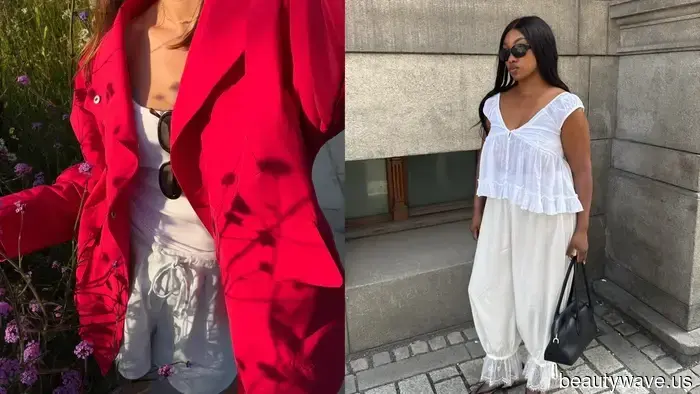 Alle reden über die Herbsttrends, aber stilvolle Frauen tragen immer noch dieses schicke Sommer-Basisteil.