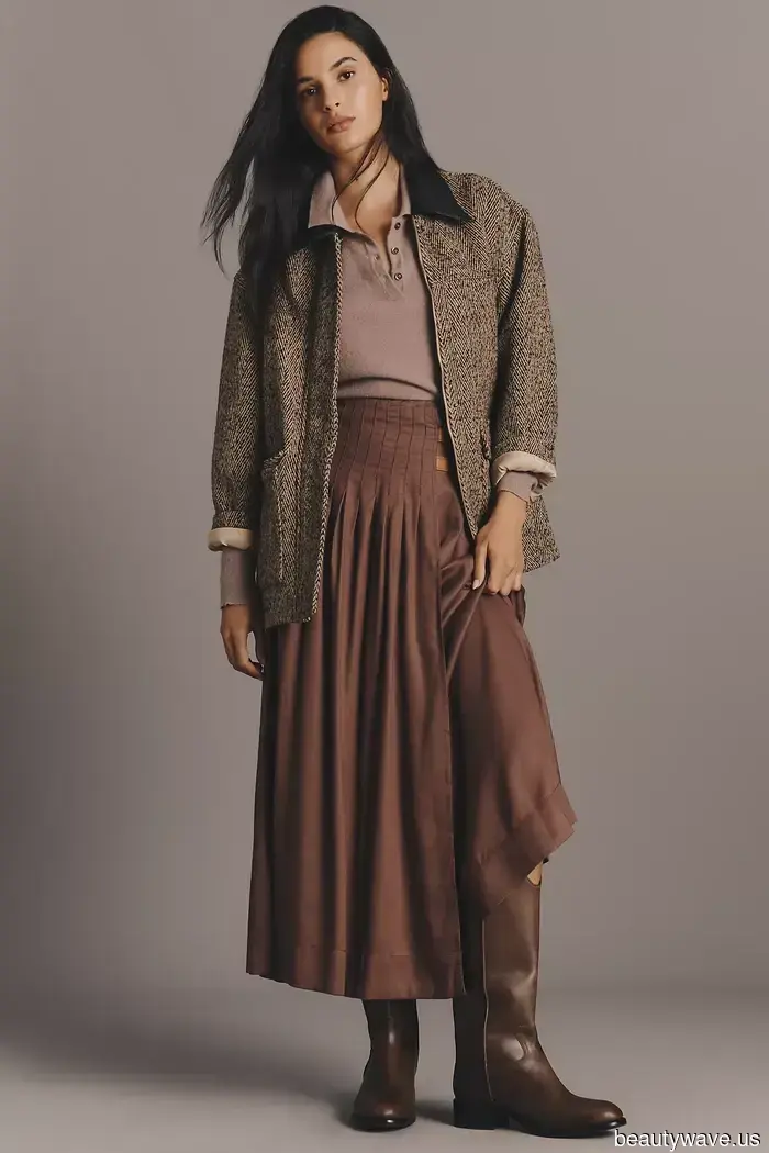 Estoy muy en contra de los pantalones, jeans y leggings&mdash;esta es la tendencia de falda atemporal que uso sin parar en su lugar.