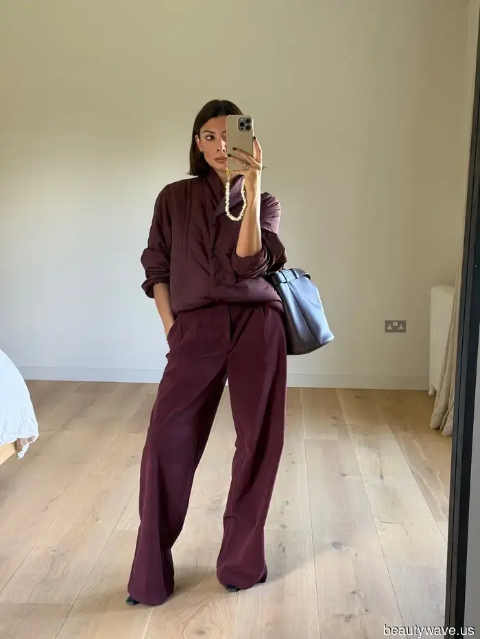 Elite Dressers Are Revamping This Once Disdained Color: Here's How to Style Aubergine This Winter