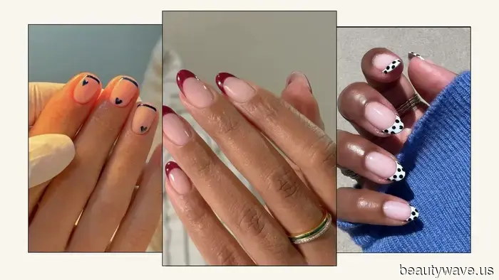 Le unghie a punta francese sembrano così costose&mdash;6 modi eleganti per indossarle questo autunno