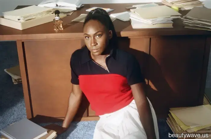 "I Enjoy Spraying It": Coco Gauff Discusses Miu Miu Beauty's Evening Fragrance and Her Most Hilarious Night in Paris