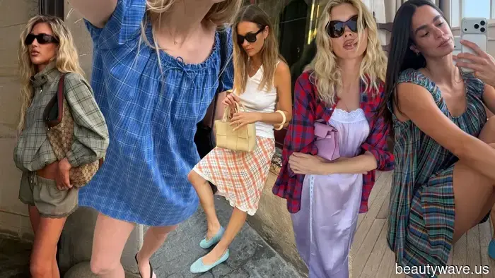 In Paris und London gesichtet: Der Drucktrend, der in diesem Sommer die Polka-Dots ablöst