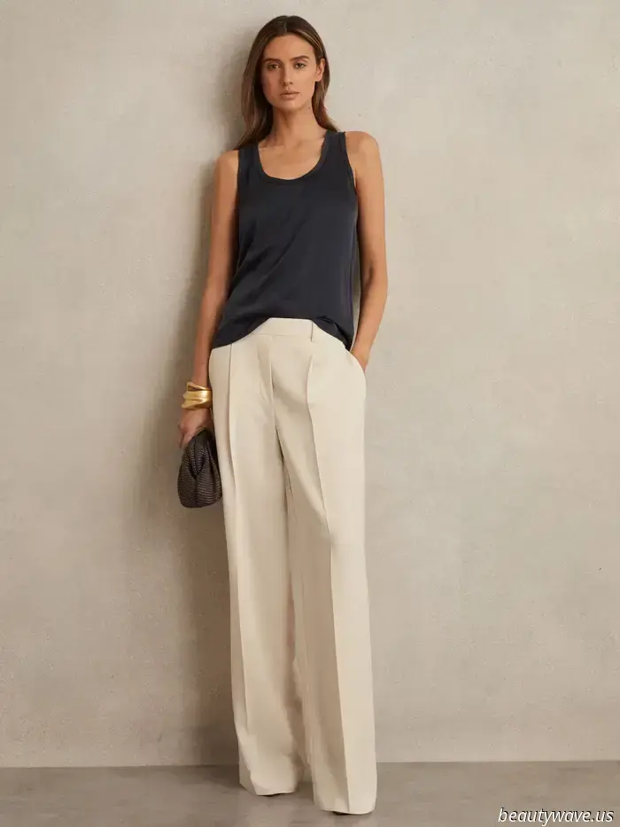  Probé los nuevos pantalones a medida de COS que se agotaron, y ahora están disponibles en dos elegantes tonos