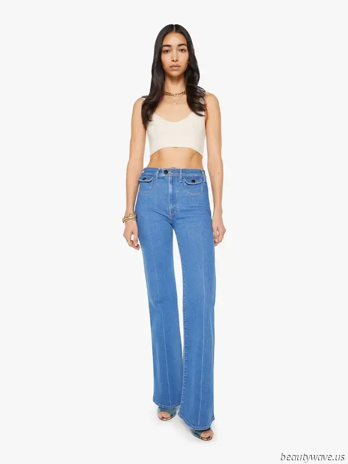 No dejes que tus skinny jeans se enteren — están siendo reemplazados por esta tendencia vaquera anticuada pero chic.