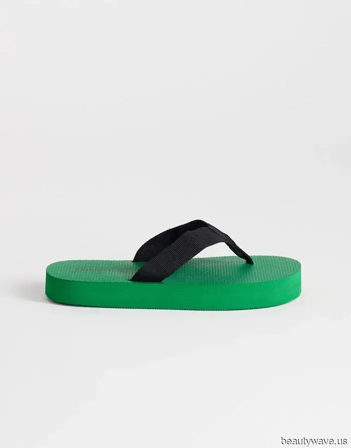 Believe me: Jeans, skirts, and shorts always appear more luxurious when paired with these flip-flops.