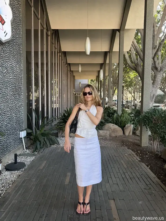 In case you missed it: Here's how to style a knee-length skirt for Summer 2026.
